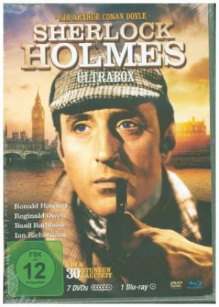 Wideo Sherlock Holmes - Ultrabox, 8 DVD Ronald Howard