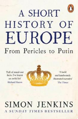 Carte Short History of Europe Simon Jenkins