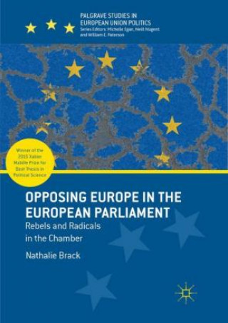 Kniha Opposing Europe in the European Parliament Nathalie Brack