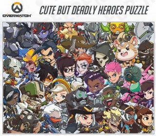 Kniha Overwatch: Cute But Deadly Heroes Puzzle Blizzard Entertainment