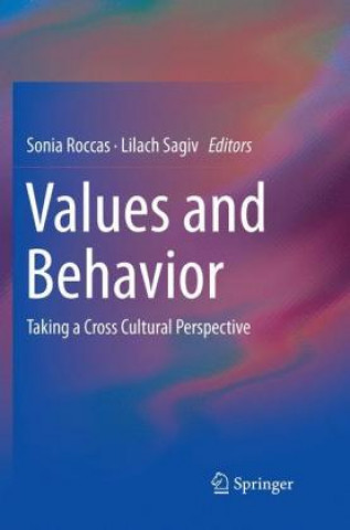 Knjiga Values and Behavior Sonia Roccas