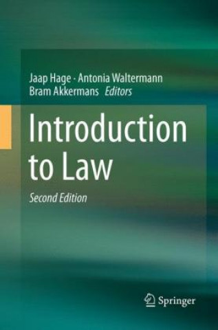 Kniha Introduction to Law Jaap Hage