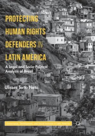 Kniha Protecting Human Rights Defenders in Latin America Ulisses Terto Neto