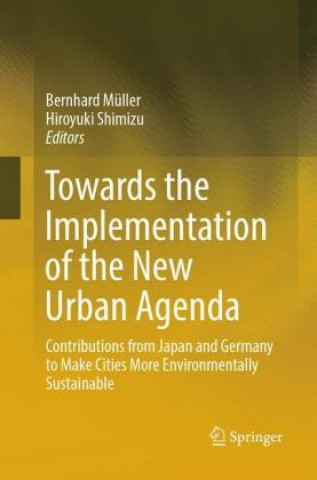 Kniha Towards the Implementation of the New Urban Agenda Bernhard Müller