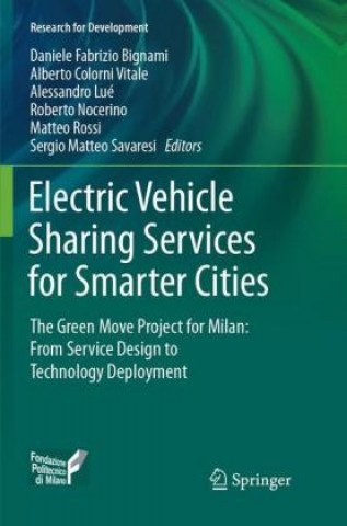 Książka Electric Vehicle Sharing Services for Smarter Cities Daniele Fabrizio Bignami