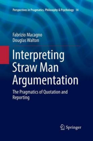 Livro Interpreting Straw Man Argumentation Fabrizio Macagno
