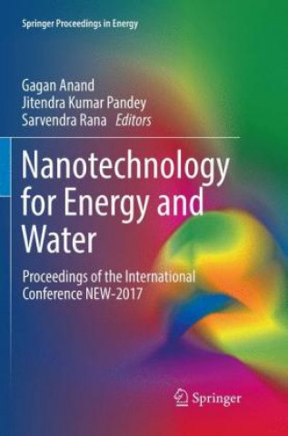 Kniha Nanotechnology for Energy and Water Gagan Anand