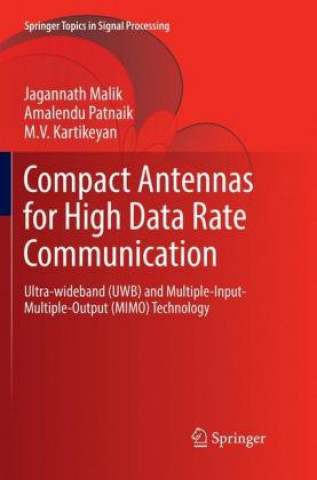 Libro Compact Antennas for High Data Rate Communication Jagannath Malik