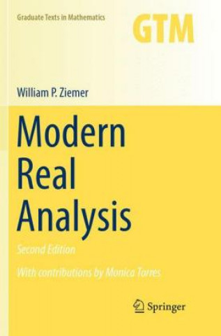 Knjiga Modern Real Analysis William P. Ziemer