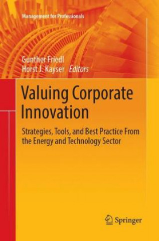 Kniha Valuing Corporate Innovation Gunther Friedl