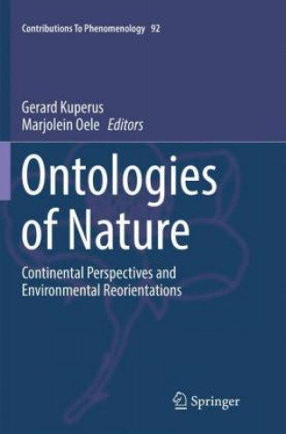 Kniha Ontologies of Nature Gerard Kuperus