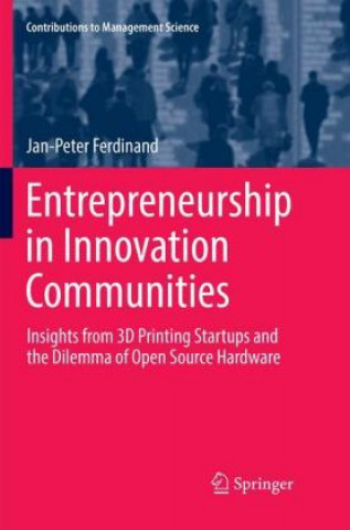 Kniha Entrepreneurship in Innovation Communities Jan-Peter Ferdinand