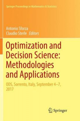 Buch Optimization and Decision Science: Methodologies and Applications Antonio Sforza