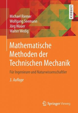 Książka Mathematische Methoden Der Technischen Mechanik Michael Riemer