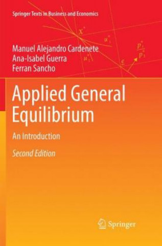 Knjiga Applied General Equilibrium Manuel Alejandro Cardenete