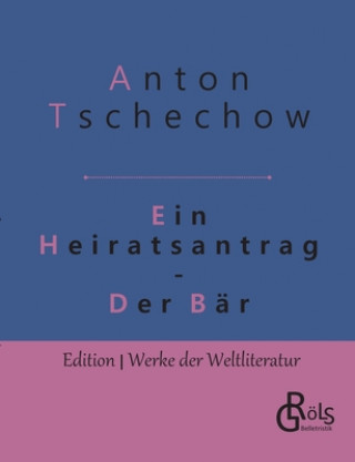 Carte Ein Heiratsantrag & Der Bar Anton Tschechow