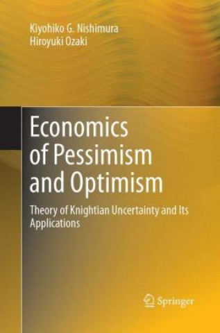 Книга Economics of Pessimism and Optimism Kiyohiko G. Nishimura