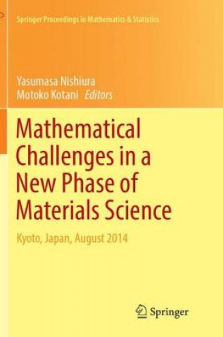 Kniha Mathematical Challenges in a New Phase of Materials Science Yasumasa Nishiura