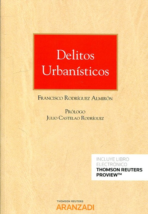 Carte DELITOS URBANÍSTICOS FRANCISCO RODRIGUEZ ALMIRON