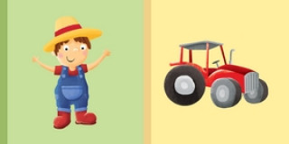 Kniha Detská knižka Farmár Traktor 