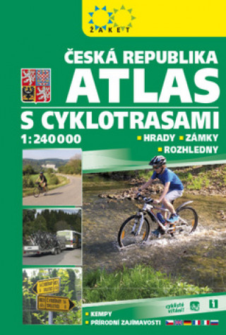 Nyomtatványok Česká republika Atlas s cyklotrasami 