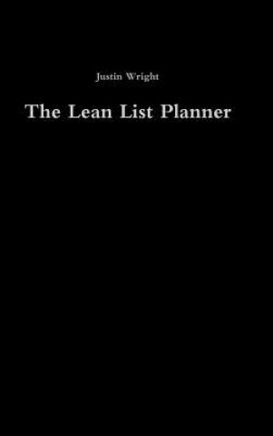 Książka Lean List Planner Justin Wright