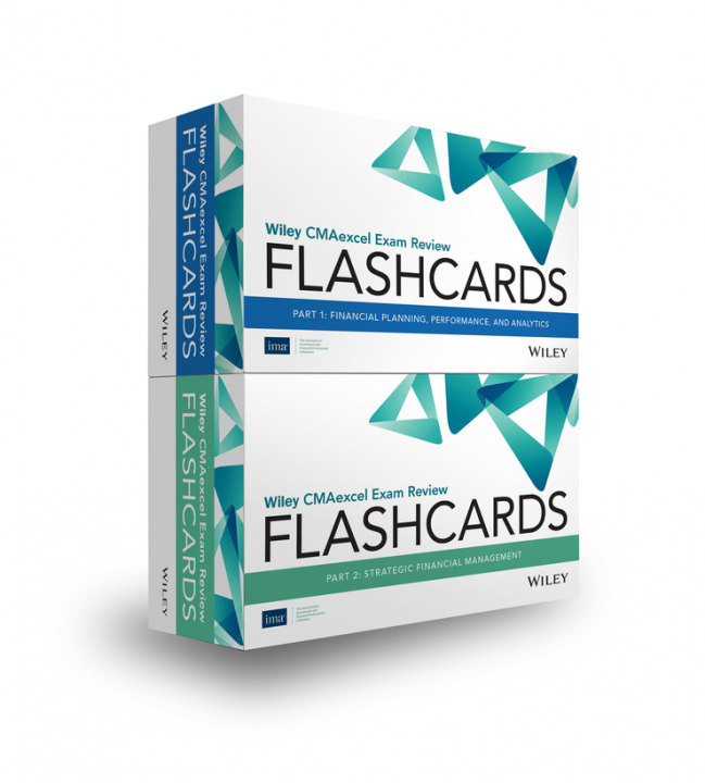 Carte Wiley CMAexcel Exam Review 2020 Flashcards: Complete Set IMA