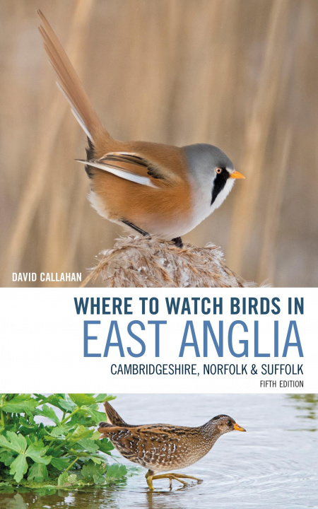 Carte Where to Watch Birds in East Anglia David Callahan