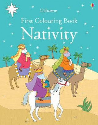 Kniha First Colouring Book Nativity Felicity Brooks