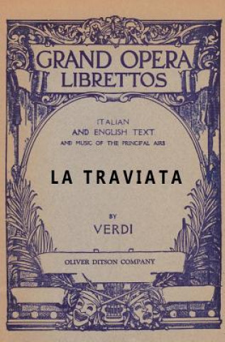 Libro La Traviata Francesco Maria Piave