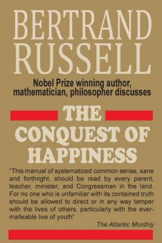 Kniha Conquest of Happiness Bertrand Russell