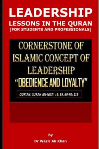 Boek Leadership Lessons in the Quran [for Students and Professionals] Wazir (Dr) Khan