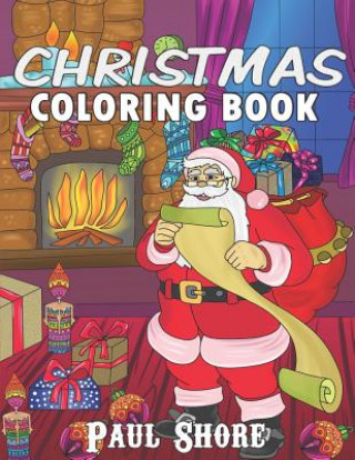 Książka Christmas Coloring Book Paul Shore