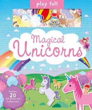 Kniha Play Felt Magical Unicorns - Activity Book Joshua George