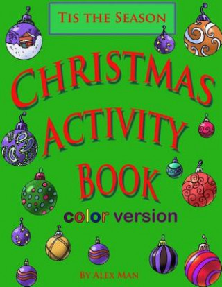 Kniha Christmas Activity Book- Color Version Alex Man