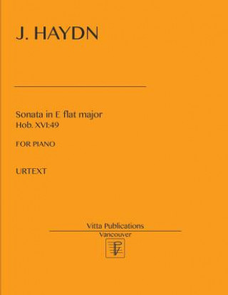 Buch Sonata in E flat major: Hob.XVI:49 URTEXT Joseph Haydn