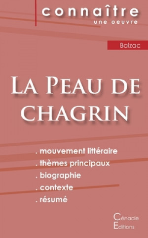 Kniha Fiche de lecture La Peau de chagrin de Balzac (Analyse litteraire de reference et resume complet) Honoré de Balzac