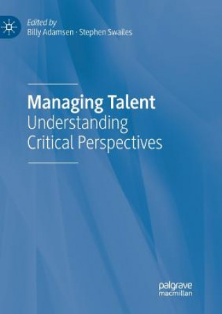 Knjiga Managing Talent Billy Adamsen