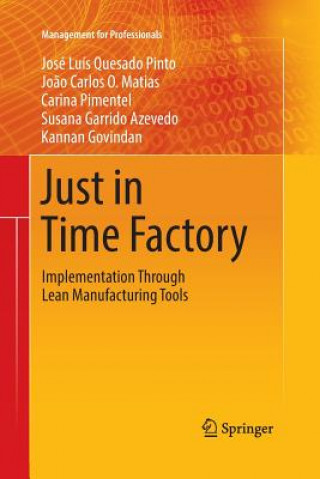 Livro Just in Time Factory Jose Luis Quesado Pinto