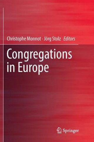 Knjiga Congregations in Europe Christophe Monnot