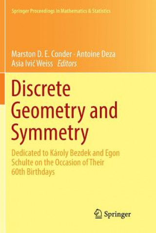 Kniha Discrete Geometry and Symmetry Marston D. E. Conder