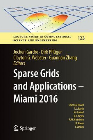 Knjiga Sparse Grids and Applications - Miami 2016 Jochen Garcke