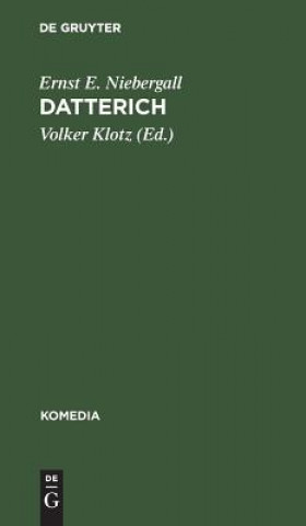 Knjiga Datterich Ernst E Volker Niebergall Klotz