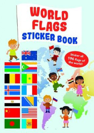 Kniha World Flag Sticker Book Yoyo