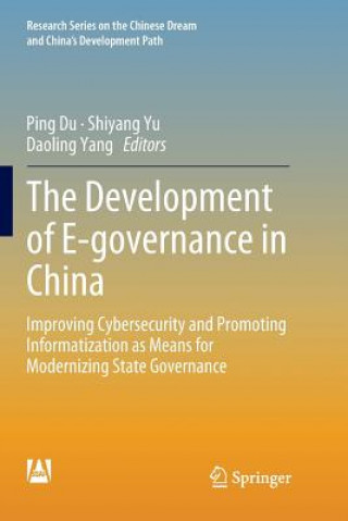 Kniha Development of E-governance in China Ping Du