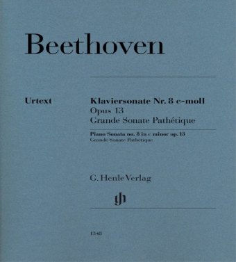 Książka Klaviersonate Nr. 8 c-moll op. 13 (Grande Sonate Pathétique) Ludwig van Beethoven