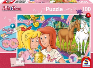 Gioco/giocattolo Bibi & Tina, Pferdeglück (Kinderpuzzle) 