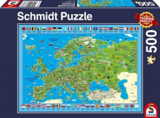 Joc / Jucărie Europa entdecken (Puzzle) 