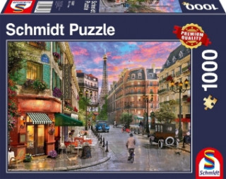 Játék Straße zum Eiffelturm (Puzzle) 