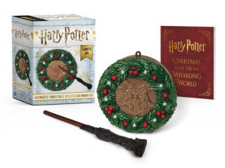 Könyv Harry Potter: Hogwarts Christmas Wreath and Wand Set Donald Lemke